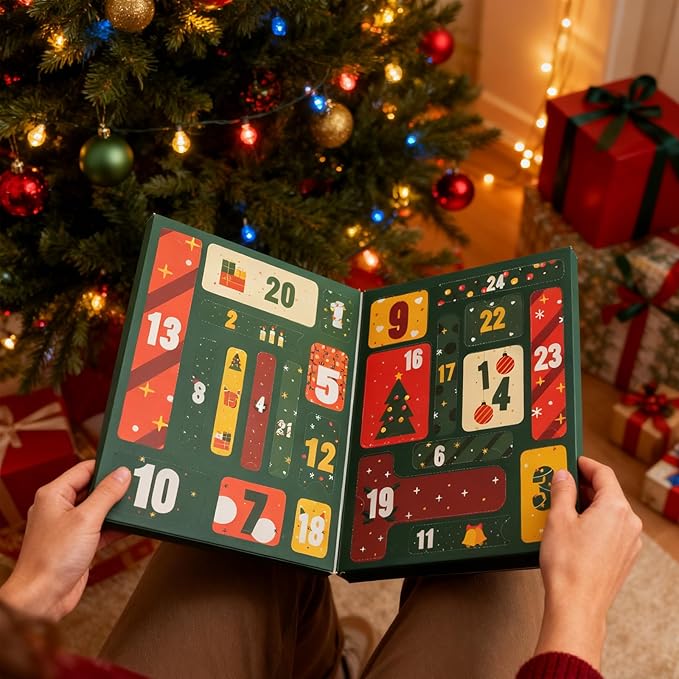 Hand Tool Advent Calendar 2025 – 24-Day Christmas Countdown Gift for Men