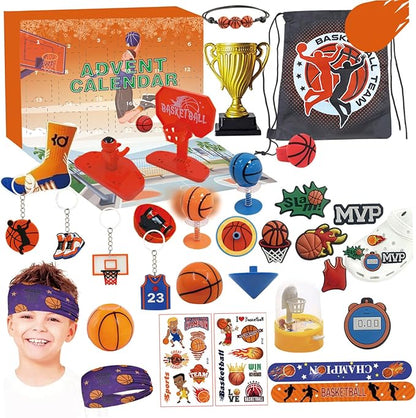 Basketball Advent Calendar 2025 – 24-Day Countdown with Basketball Accessories