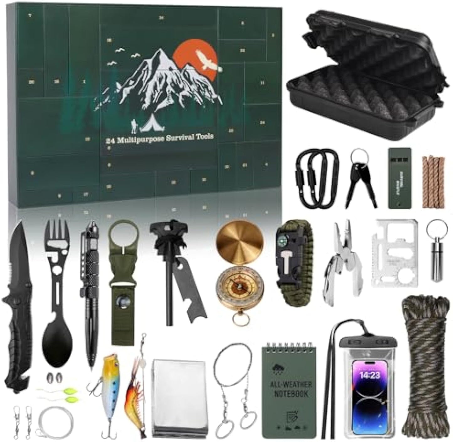Advent Calendar Survival Kits for Men