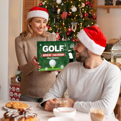 Golf Advent Calendar 2025 – 24-Day Christmas Countdown Gift for Men