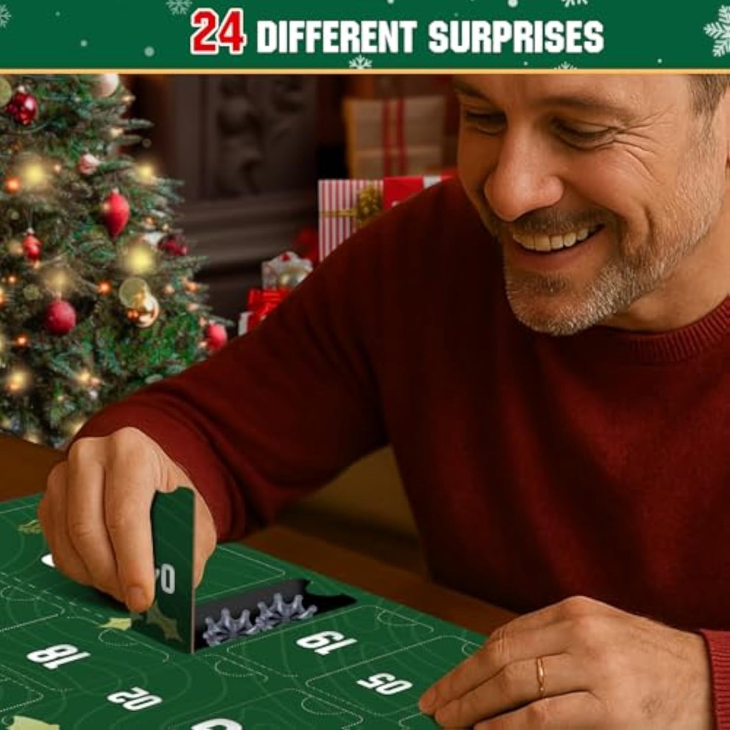 Golf Advent Calendar 2025 – 24-Day Christmas Countdown Gift for Men