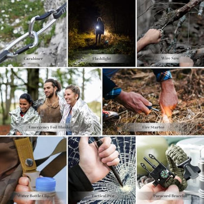 Survival Kit Advent Calendar 2025 – 24 Days Christmas Countdown Gift for Men